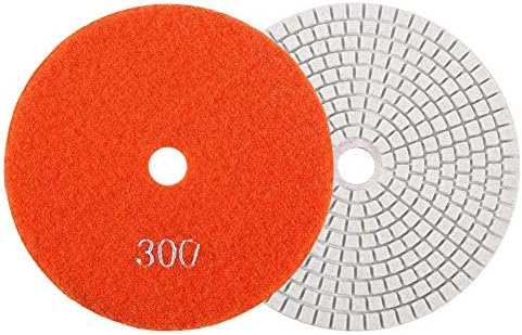 Шлайфане диск Fafeicy, Диамантени Полиращи облицовка 125 мм, за по-Големи машини модели от 150, 180 или Кромкошлифовальных