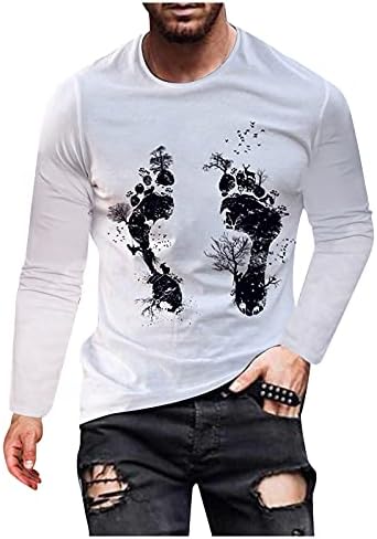 Тениски За Мъже, Леки Ризи с Дълъг Ръкав Y2K, Графични Тениски, Пуловери в стил Хип-Хоп, Стилни Ежедневни