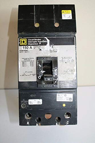 КВАДРАТЕН D KA26150AC I-LINE Термомагнитный автоматичен прекъсвач 2P 150A 600V D203326
