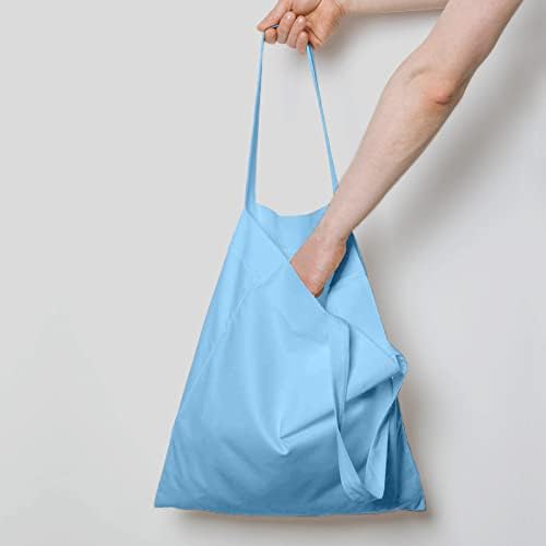 ПАКЕТ NPBAG 5 | 15 | 25 | 50 Опаковка торби-тоут от естествен памук с размер 15 x 16 инча, леки празни тъканни пакети