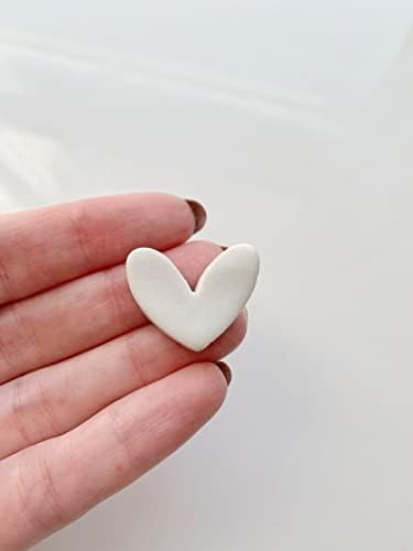 Нож за Полимерна глина във формата на сърце | Изработване на Бижута От Обици (1 инч)