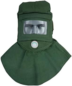 аспиратор за почистване, обработка на shamjina Професионални Пылезащитное Оборудването за защитна маска за лице, Шапка-Шал, Защита от вятър и прах, Защитно Облекло, Мас