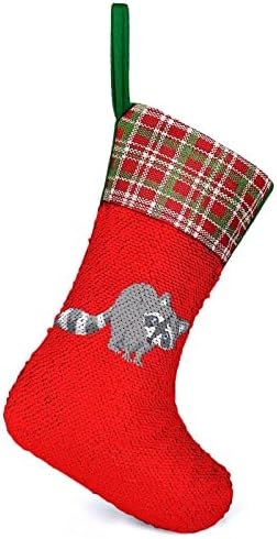 Малки Сиви Чорапи с Пайети от миеща мечка, Коледни Празници Чорапи, Обръщане на Магически Състав, което променя