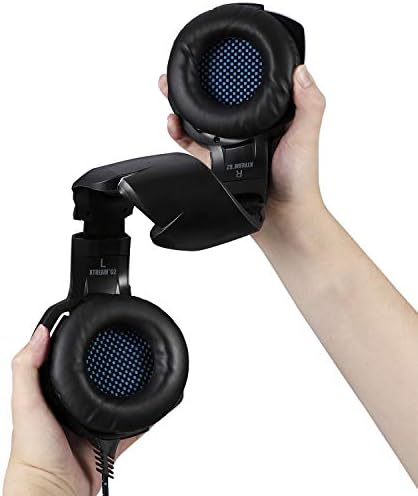 Adesso Xtream G2 - Слот слушалки с микрофон с шумопотискане и led подсветка за PC, PS4, Xbox, Nintendo Switch и лаптопи