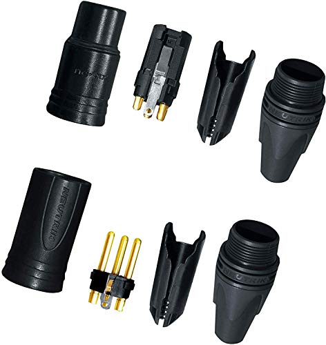 1 Блок 2-Подножието Инструмент, Микрофон, кабел, Направен по поръчка на компанията RJ Cables С помощта на Mogami 2534 Quad Balanced XLR |Neutrik Gold XLR от мъжете за една жена