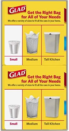Радвам се, че Odor Shield 4-галлоновые Битови торби за боклук или за боклук по пътя, свеж, Чист аромат (156 пакети) (опаковка от 3 броя)