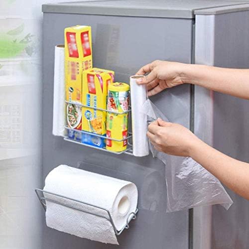 SLSFJLKJ Притежателя на Руло, Чанта За съхранение на Ролка Хартия, Рафтове За Съхранение на Кухненски Пластмасови Опаковки,