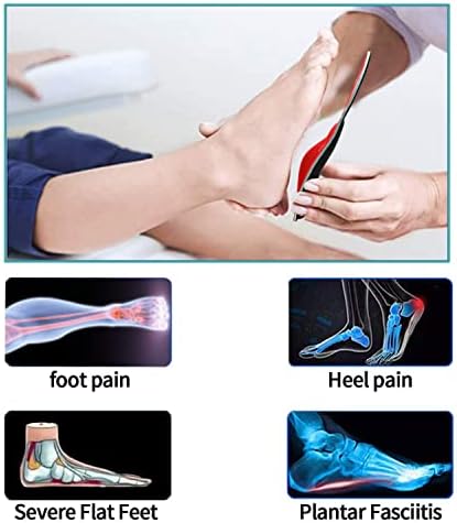 Ортопедични Стелки за облекчаване на болката Walkomfy, Стелки за поддръжка на свода на стъпалото при Подошвенном фасциите, Паста за обувки, за максимална подкрепа /Амо?