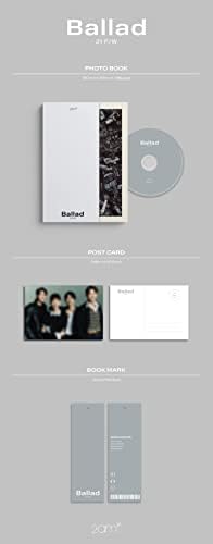 Съдържанието на албума 2AM Ballad 21 F / W + Комплект фотокарточек с посланието + Запечатани следите на Kpop