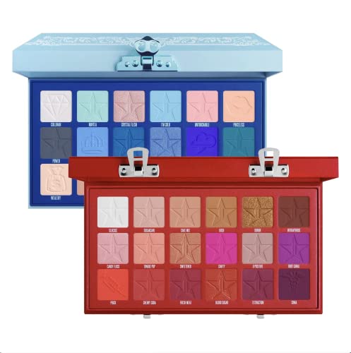 Jeffree Star Cosmetics палитра сенки за очи Blood Sugar Blue Blood колекция Royalty - комплект от 2 теми