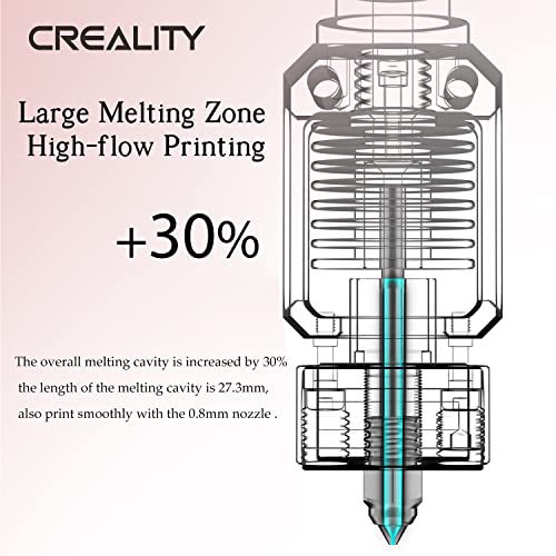 Creality една седалка, всички метални Hotend Kit Pro, Spider Висока Hotend с висок дебит до 300 ℃ и бързо да