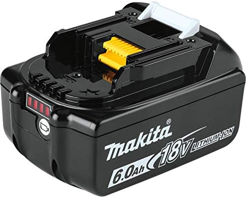 Makita XT291T 18V LXT Литиево-Йонна Бесщеточный Батерия 2 бр. Комбиниран комплект (5,0 Ah), литиево-йонна батерия BL1860B 18V LXT капацитет от 6,0 А и литиево-йонна акумулаторна трион XRJ04