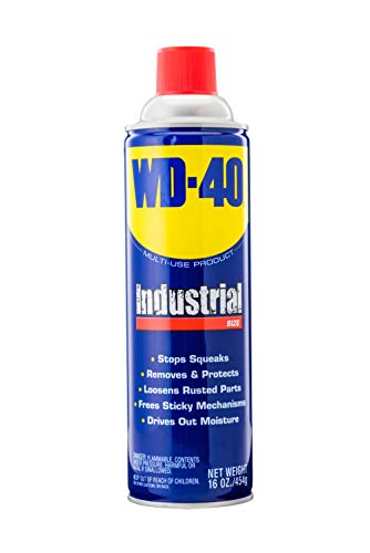 WD-40 490088 Многофункционален продукт промишлен размер, 16 унции [12 броя в опаковка] и масло за дълбоко проникване, без ръжда, спрей за 11 грама