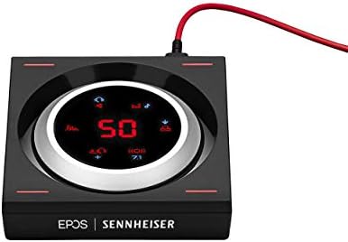 EPOS | Игри Аудиоусилитель SENNHEISER GSX 1200 PRO / Външна Звукова карта и Разход на Аудиоадаптер Sennheiser PCV 05