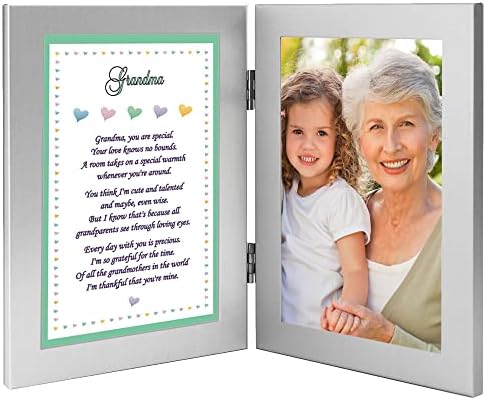 Подаръци в стихове, подарък на баба на внук или внучка, добави снимка с размери 4x6 инча
