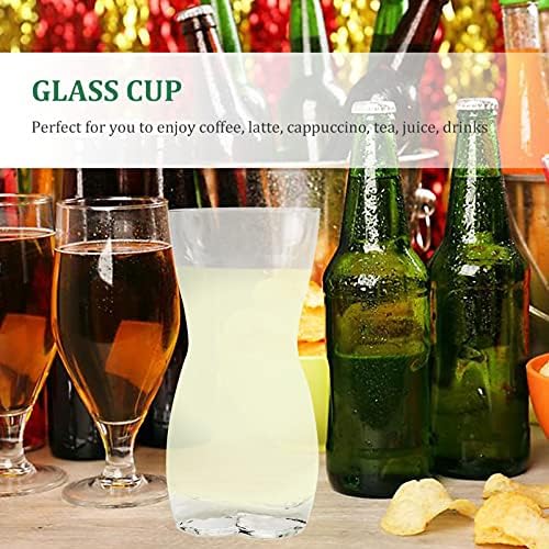 Чаши Cabilock за Мартини Маргарита От Прозрачно Стъкло, Коктейлни Чаши за Коктейли във формата На Човек, Вино Шхуна,