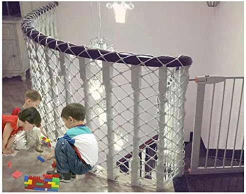 Защитна мрежа Yuwuxin, Подвижна защитна мрежа за тераси и стълбища, декоративна Защитна мрежа за предотвратяване на падането, безопасна за деца / детски играчки / домаш