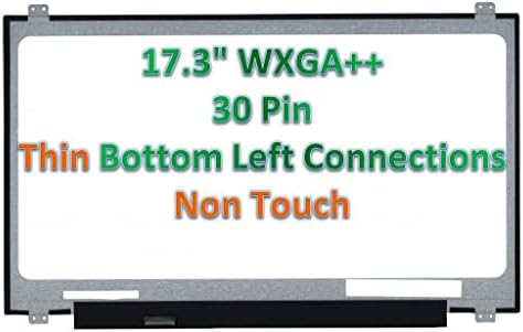 Подмяна на екрана Daplinno 17,3за HP 17-BY2008DS 17-BY2009DS 17-BY2010DS 17-BY2012DS LCD панела 60 Hz 30 контакти HD + (1600