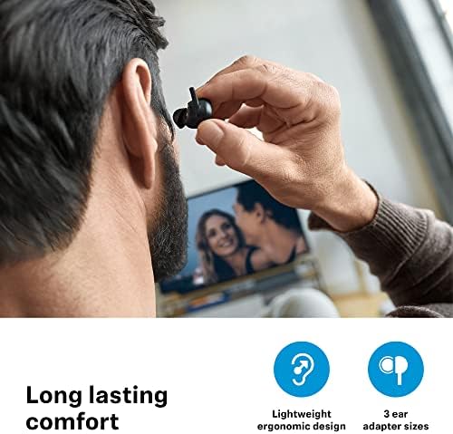 Sennheiser TV Clear Set – Истински безжични слушалки и жак за телевизор ушите Bluetooth на телевизора с функцията