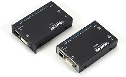 Черна кутия KVM Extender DVI-D, USB, Audio CATX С един Достъп