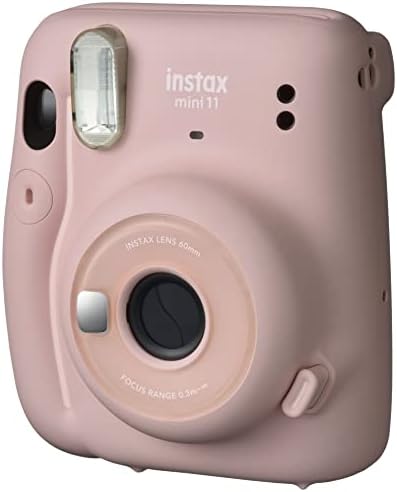 Фотоапарат непосредствена печат Fujifilm Instax Mini 11 - Розов руж