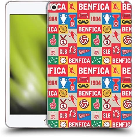 Дизайн на своята практика за главата Официално Лицензиран S. L. Benfica Icons Pattern Graphics Мек Гелевый