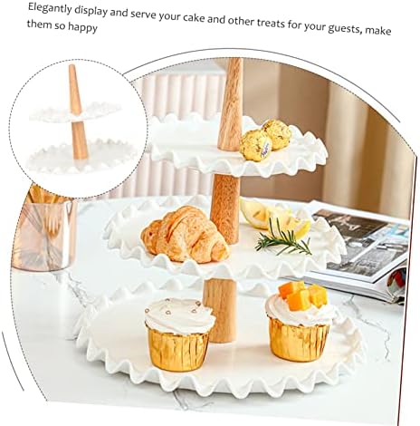 Кутии за съхранение на Кексчета BESTOYARD Декоративен Плодов Декор Различни Ястие Поставка за Сватбени Десерти Поставка За