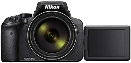 Цифров фотоапарат Nikon COOLPIX P900 с 16-мегапикселов увеличение с 83-кратно оптично увеличение, вградена Wi-Fi и NFC (черна)