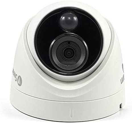 Куполната камера за сигурност Swann PIR Камера за видеонаблюдение 4K Ultra HD с нощно виждане, За стая / улица, сензор за топлина