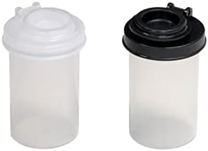 Шейкър за сол и пипер устойчиви на вода, са идеални за къмпинг, пикник на открито, кухненски обяд кутии, пътни комплекти за подправки, с Прозрачни капаци в различни ц