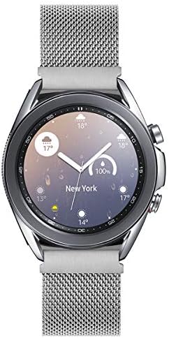 valkit Съвместими Galaxy Watch 3 41 мм/Galaxy Watch 5/Pro с каишка 5/4, 20 мм, Метални Мрежести Гривни за Жени, Мъже, Разменени гривна за Samsung Galaxy Watch 4 Classic/Galaxy Watch 42 мм/Active 2