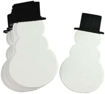 Големи снежни човеци Nikki's Knick Knacks от стиропор - Комплект от 24 парчета, jhgl, 24 бр. (Опаковка от 1 броя)