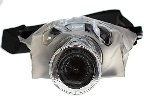 Navitech Frost White DSLR цифров SLR фотоапарат Водоустойчив Подводен Корпус Калъф/Панел Суха Чанта Съвместима с Nikon D90