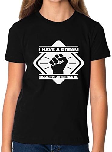 Визор Мартин Лутър Кинг Младши Младежки Тениски Тениски имам една Мечта да се Противопоставят