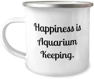 Евтини подаръци за съхранение на аквариума, Щастие - за съхранение на аквариума, Туризъм Чаша на 12 унции на ден рожден