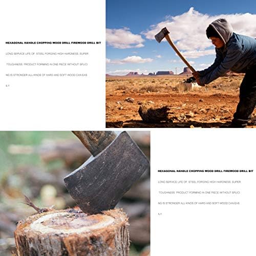 Стъпално тренировка - Сверхмощное тренировка за дърва за огрев, Разделител дърво - Стоманен тренировка за рязане на дърво, Стъпално тренировка за метал, дърво, плас?