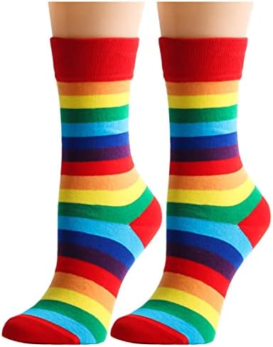 Чорапи, Чорапи Чорапи в розово ивица от Цветни Чорапи Мъжки Чорапи Цветни ежедневни И преливащи Дамски Чорапи Поддръжка