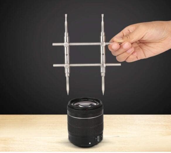 Гаечен Ключ За обектива на Камерата, Инструмент за Отваряне на Регулиран Огледални Лещи YMULAS От Неръждаема