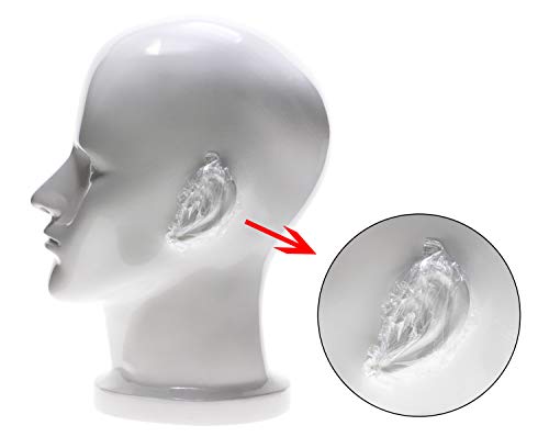 Мини-Кънкьор 100шт Прозрачен Водоустойчив Ушни Протектори Шапки и Покривала за Боядисване на Коса Душ за Къпане