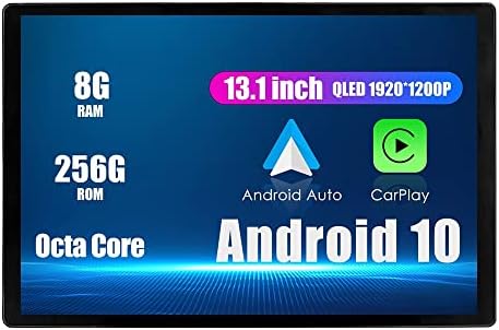 WOSTOKE 13,1 Android-радио CarPlay и Android Auto Авторадио Автомобилната Навигация Стерео мултимедиен плейър GPS Сензорен екран с RDS функция на DSP БТ WiFi Подмяна на устройство за Toyota Auri