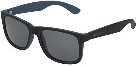 Foster Grant мъжки Слънчеви очила Jace Polarized for Digital Слънчеви очила, Матово Черно и тъмно синьо, 54 mm САЩ