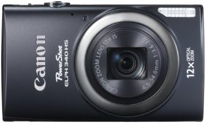 Цифров фотоапарат Canon PowerShot ELPH 340 HS 16MP (черен)