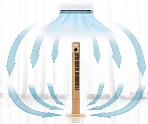 Кула Фен TJZY, Домашен Интелигентен Охлаждащ Вентилатор С Дистанционно Управление, Бесстраничный Вентилатор За Климатик, Филтриране на отрицателни йони, 45 W