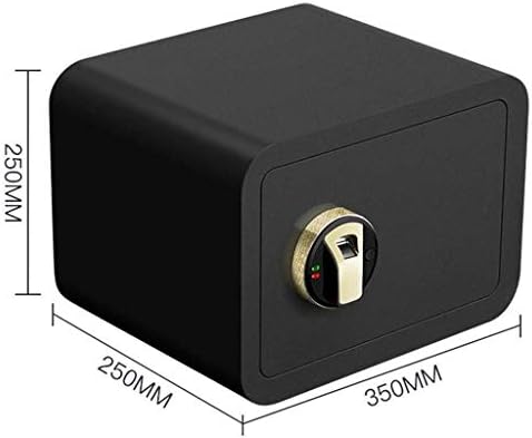LUKEO За Дома Умна Аларма Касов Шкаф за Бижута Отпечатък от пръст Отключване на Файла Скоростна Сигурност (Размер: 35 *25 * 25 см) (Цвят: C)
