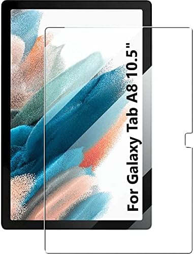 Защитно фолио от ултра силна закалено стъкло SaharaCase - ZeroDamage за Samsung Galaxy Tab A8 (2021) със защита от надраскване и пръстови отпечатъци Лесна инсталация, Пълно покритие Без м