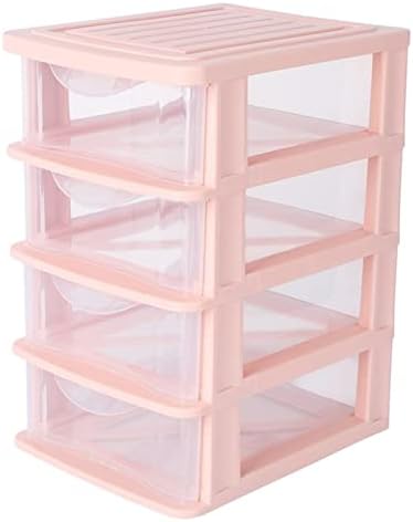 Кутия за съхранение на Пластмасова кутия за съхранение на козметика, разтегателен тип, прозрачна кутия за грим, 1 бр
