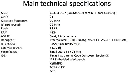 Титан&Titan-I Development Kit 868 Mhz, базирани На ядрото мощност msp430, чип CC430F5137, хардуерна платформа