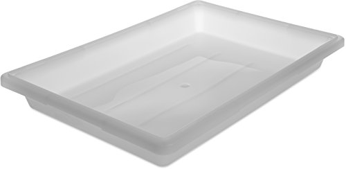 Carlisle фирми от сферата Products 1064002 Контейнер за съхранение на пластмасови кутии за храни бял