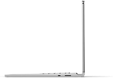 Microsoft New Surface Book с докосване на екрана 3-15 см - Intel Core i7-10-то поколение -16 GB оперативна памет - 256 GB SSD (последен модел) - Platinum (обновена)