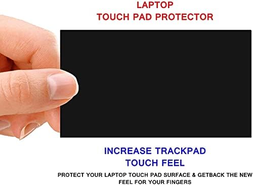 (Опаковка от 2) Защитно фолио за тъчпада на лаптопа Ecomaholics Защитно фолио за тракпад, Стикер за Lenovo IdeaPad 1 (14, 202122), 14-инчов лаптоп, Черна Матова защита от драскотини